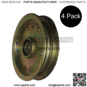 4PK Lawn Tractor Idler Pulley for MTD 753-08171 756-04129B 756-04129C 956-04129C