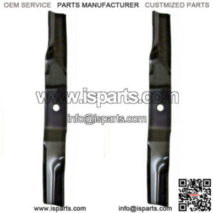 2 USA XHT Blades Fits Kubota K5559-34330 K555934330 42" Zero Turn Mowers Z122R