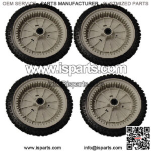 4 Pack Push Mower Wheel fits AYP 180773 532180773 205-705