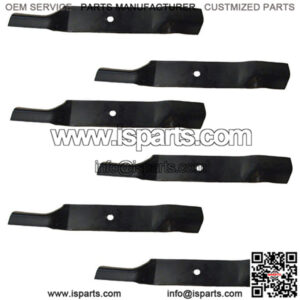 6 Pack Oregon 91-398 Super High Lift Blade Fits John Deere AM100991 M83459 38"