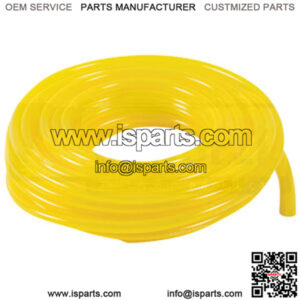 10 Ft Tygon Clear Yellow Gas Fuel Line ID 1/4 OD 3/8