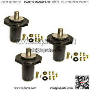 Set of (3) 59201000 59215500Spindle Assy fits Ariens/Gravely Mowers GR HR PM