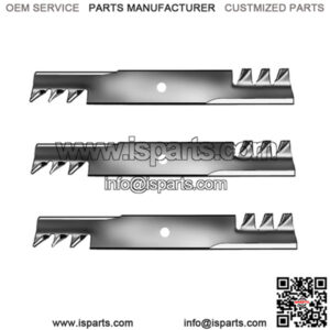 3 Toothed 6303 Blades for Bad Boy 60"038-6050-00, 038-6060-00