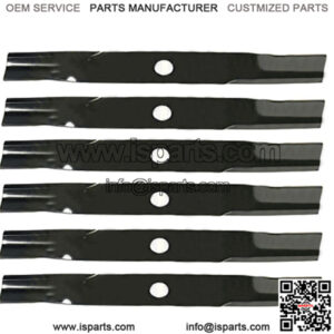 6 Lawn Mower Blades Fits Kubota Models ZD ZG KOHLER ZD1F-60P ZD21 ZD25