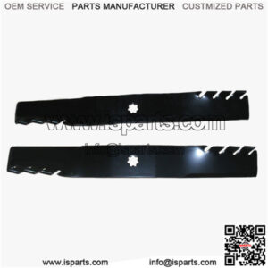 Two (2) Aftermarket Blades AM100946 AM100991 A-M112991 91-309 Fits JD MOWERS 38"