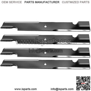 (4) Deck Blades fits Hustler Zero Turn Mower Fits 42" Hustler Raptor
