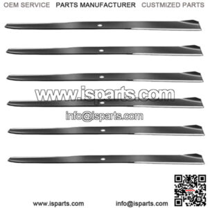 6 Blades Fits Toro (B15)106-2247-03,110-1857-03,110-6568-03 42" Time Cutter Z