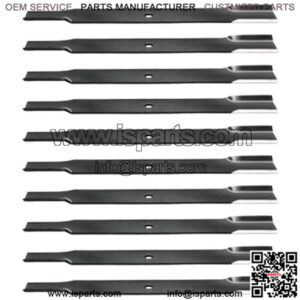 Ten (10) Pack Replacement 61" Cut Mower Blades Fits Husky, Fits Yazoo, Fits Kees