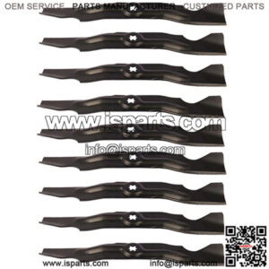 742-04053 Set of (9) Replacement 17.9" Lawn Mower Blades fits MTD Models