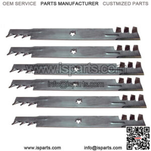 (1)- Toothed Mower Blade for Ariens Poulan AYP Craftsman Fits Husqvarna 53213897