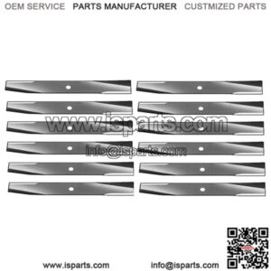 12 Blades Fits John Deere M41967 AM31100 300 Series Model 46-47-48 48