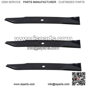 Set of 3 Fits Gravely Fits Ariens High Lift Mower Blades for 54" ZTXL54 ZTXL2554