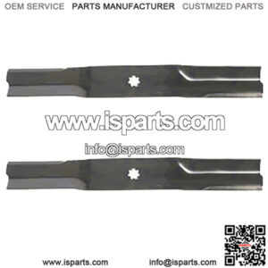 2 Blades Fits John Deere AM100946 M82408 91-392 38" Deck Fits JD Mowers