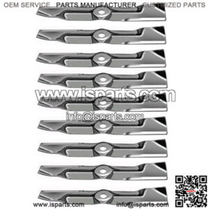 9 Lawn Mower Blades 48" Cut Fits John Deere M115495 M113517 M111522 M135589