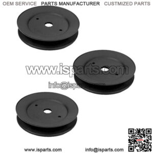 3PK Mandrel Pulley Fits Craftsman 42" 50" 54" Deck 173436 153535 532153535