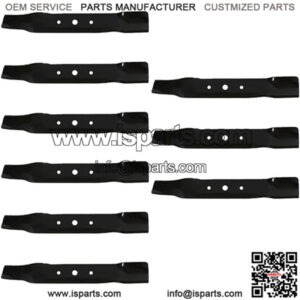 (Set of 9) XHT Mower Blade for 48" Cut Fits John Deere L120 L130 GX20250 GY20568