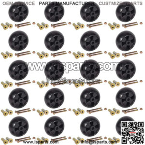 Set of (20) Deck Wheel Kit Fits John Deere Riders with 38"" and 48"" Deck