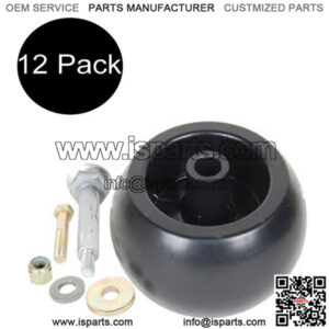 (12) Mower Deck Scalp Wheel Kit Fits Exmark Lazer Z Turf Ranger Tracer Hydro