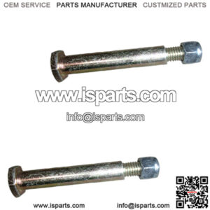 Replacement 2 pack of deck wheel bolts & nuts for lawn mowers & zero turns