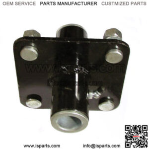 Tail Wheel Hub for Rotary Cutter - 4 Bolt Hole - 1" Axle - Universal Fit