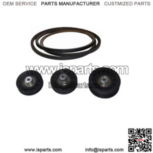 Idler Pulley Kit W/ Hydro Transmission Drive Belt Fits John Deere LT155 LT166