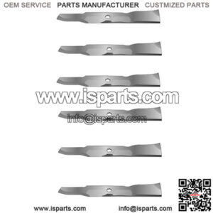 (6) 11491 Blades Fits John Deere GX21380 GY20679 GY20684