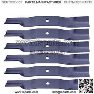 6 REP HEAVY DUTY XHT BLADES Fits Kubota K5617-34330 K561734330 54" DECKS 23ZG