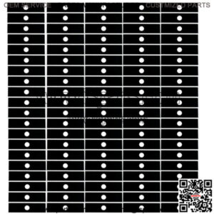 Gas Stick Edger Blades 1 Hole Blade 8 x 2 100Pk 40-139"