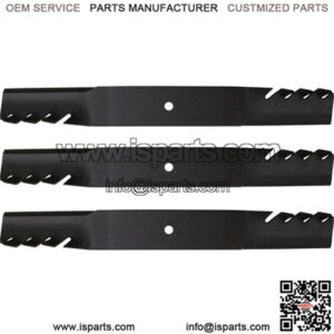 (3) Mulching Blades Fits Grasshopper 61 320243 320245 7079222