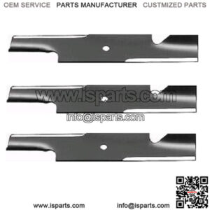 3PK 91-623 Lawn Mower Blades 71440001 Fits Wright 52" Stander