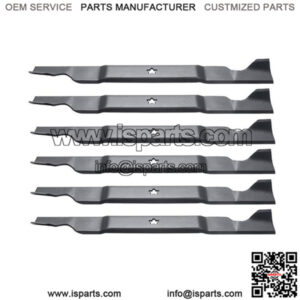 (6) Heavy Duty Mulching Blades Fits AYP with 46" Deck 403107 21546611 405380