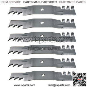 (6) Blades Fits AYP 187254 187255 187256 532187255