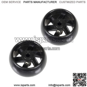 (2) Spoked Style Mower Deck Wheels Fits Husqvarna 532174873