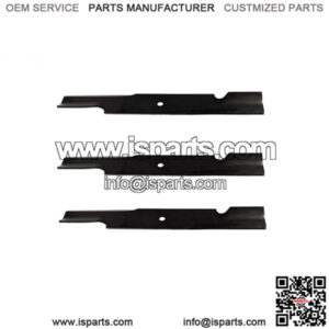 (3) Mower Blades Fits Ferris 61" Cut 61" ICD Sloped Nose Deck 5101755