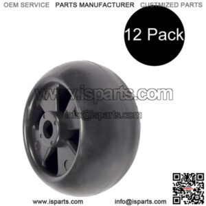 (12) Deck Wheel Rollers Fits John Deere M111489 M11149 AM116299 AM133602 Tractor