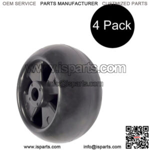 4 pk Deck Wheels Fits John Deere AM133602 M11149 M111489