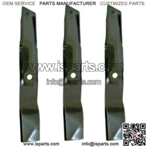 3 54C Mower Deck Blades Fits John Deere LX188 GT225 GT235 GT245 GX255 M143520
