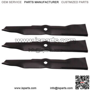 Set of 3 M113518 Mulching Blades Fits John Deere 54" F-725 6221