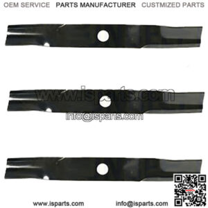 3 Pack Mower Blade Fits Kubota K5677-34340 K5645-97530 72" Pro