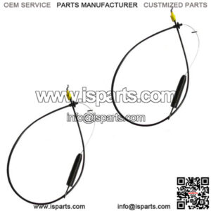 (2) Deck Engagement Cables 746-04173C 746-04173D 746-04173E for MTD Troy-Bilt