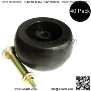 40PK Anti Scalp Deck Wheel Roller w/Hardware Fits Exmark Mower 103-3168 103-4051
