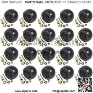 20 Deck Wheel Roller Kits w/ Hardware Fits Exmark Mower 103-3168 103-4051
