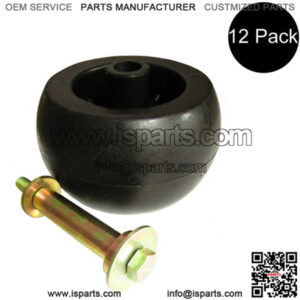 (12) Deck Wheel Roller Kits Fits Exmark 103-3168 103-4051 with Hardware