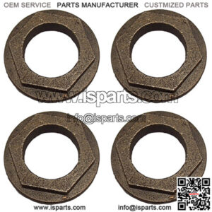Four (4) Hex Steering Bushing Fits MTD 941-0656A and Oregon 45-071