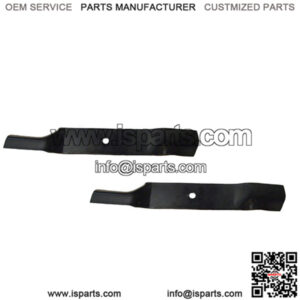 2 USA HIGH LIFT BLADES Fits John Deere M83459 M84472 AM100991 116 130 160 165 RX