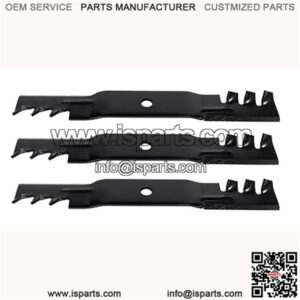 Three (3) Mower Blades for 54" Fits John Deere F-725 325 335 345 425 M115496 M11