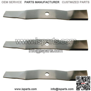 Set of 3 XHT Mower Blades to fit 54" Fits John Deere M135334 M143520 M144652