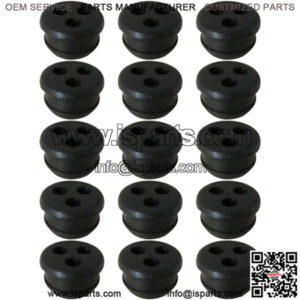 V137000030 Pack of (15) Fifteen Fuel Line 3 Hole Grommet for Echo 13211546730