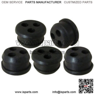 5x Fuel Gas Tank Grommet For Echo 13211546730 V137000030 3 Holes Trimmer Grommet