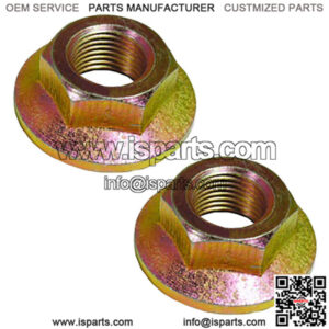 2 Deck Spindle Pulley Blade Nuts for MTD for Murray for Troybilt 712-0417A